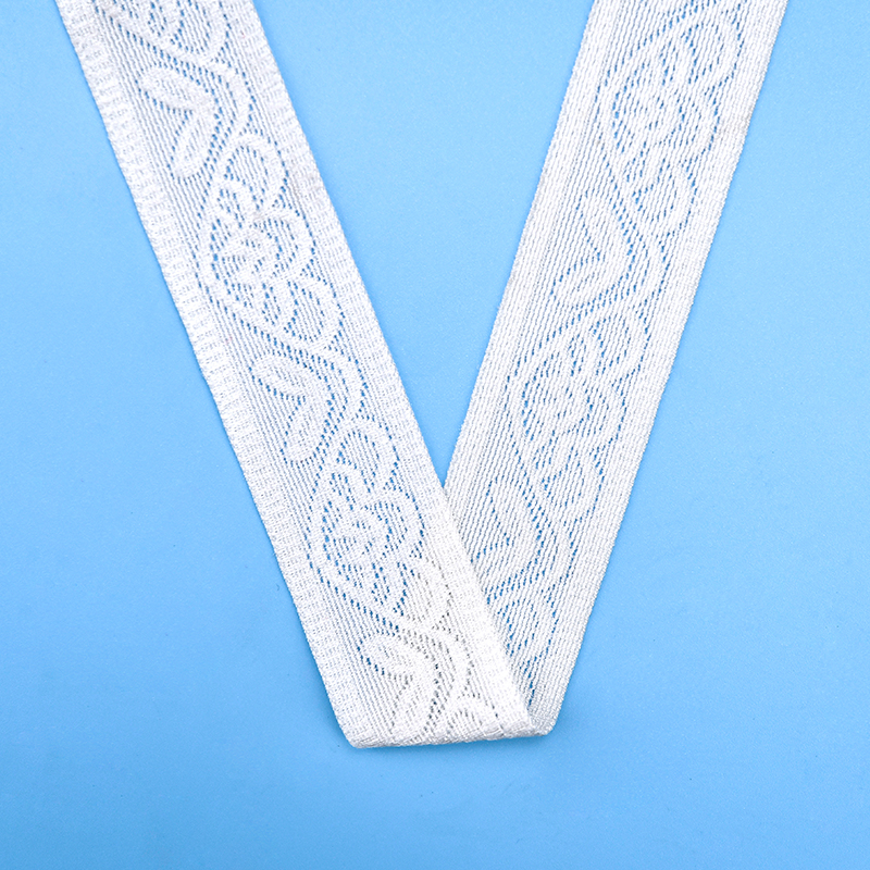 توری توری نایلونی کشدار 2.5 سانتی متری توری نایلونی توری نایلون اسپندکس توری برای سوتین و لباس زیر تزیین عروسی 7283#