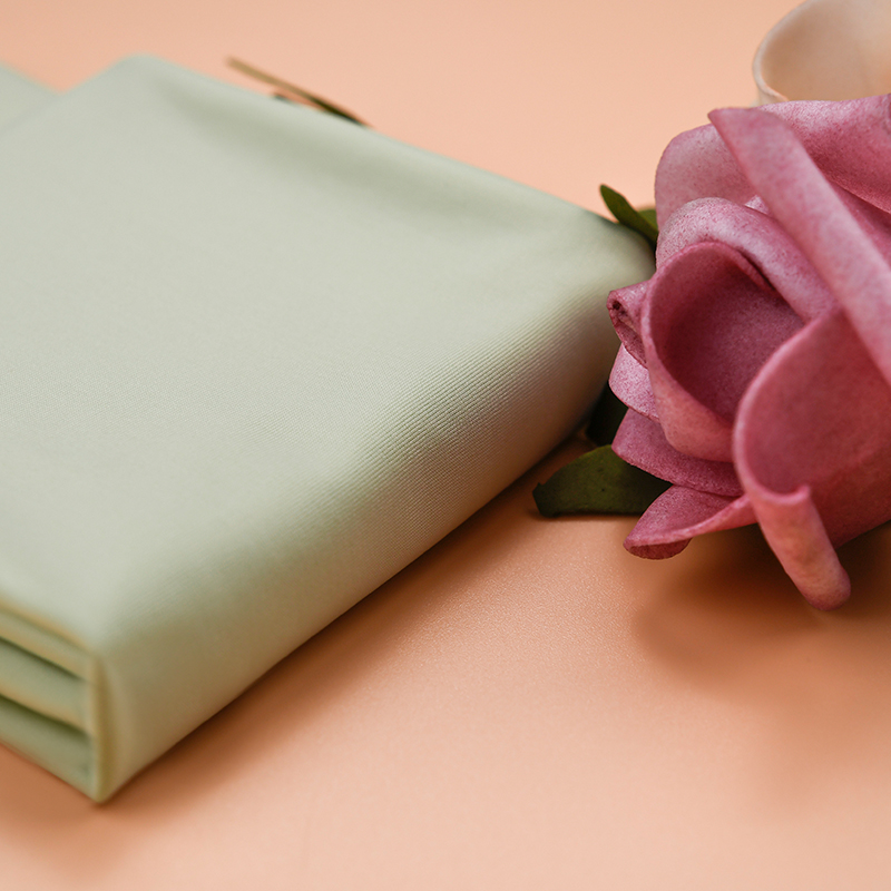 پارچه نساجی دو طرفه 90% نایلون 10% اسپندکس 4 جهته برای لباس خواب