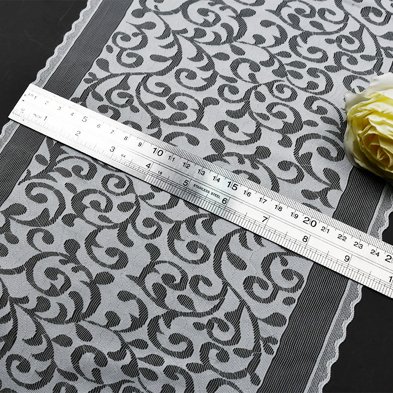 23.5 سانتی متر گلدار بند زیر زنانه کشدار توری زیبا 8035A#