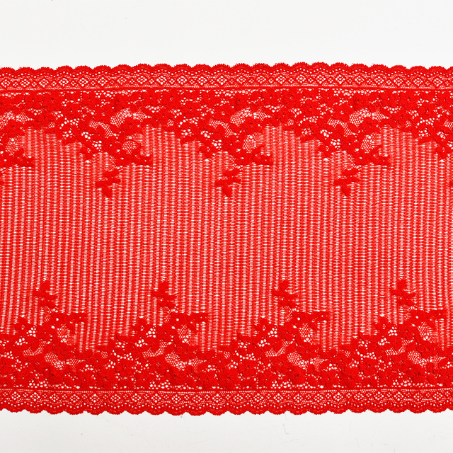 23.5 سانتی متر گلدار بند زیر زنانه کشدار توری زیبا توری 9014#