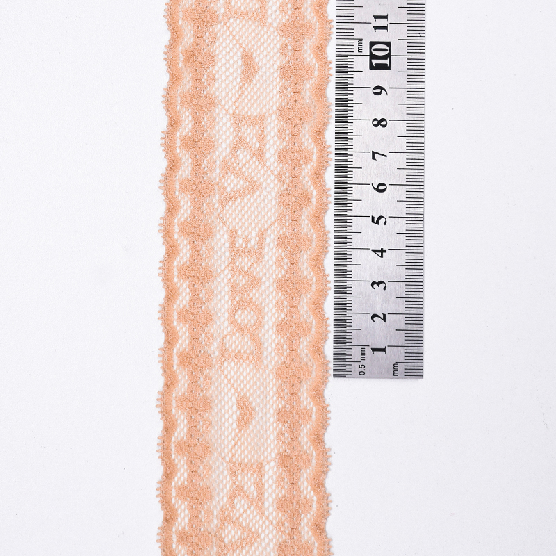 5 سانتی متر دامن توری زنانه سجاف کوچک لوازم جانبی لباس زیر نایلون الاستیک توری 116215#