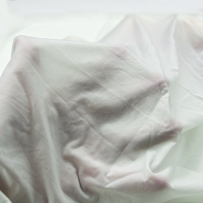 پارچه نساجی تک رو 76% نایلون 24% اسپندکس چهار طرفه برای لباس خواب