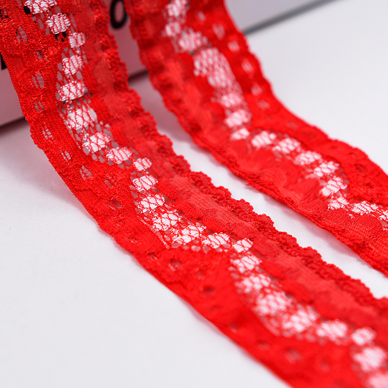 توری توری نایلونی کشدار 3 سانتی متری توری نایلونی نایلونی توری اسپندکس برای سوتین و لباس زیر تزیین عروسی 1510#