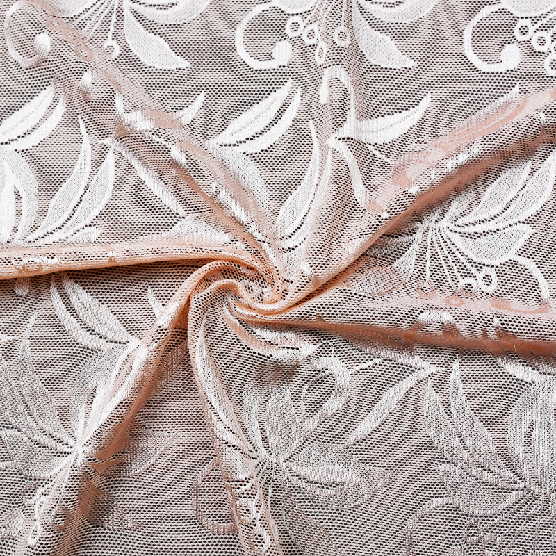 پارچه توری استرچ گل با کیفیت بالا برای لباس زیر زنانه و لباس 1024#