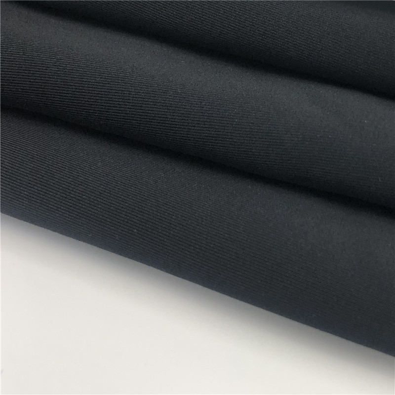 کشش 4 طرفه 85% پلی استر 15% پارچه نساجی اسپندکس برای لباس یوگا بیکینی