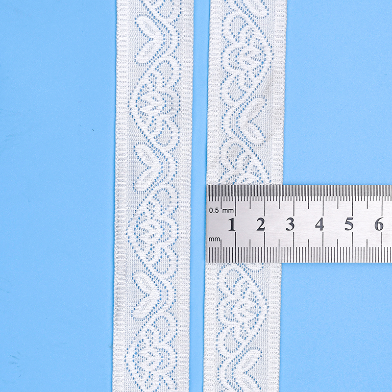 توری توری نایلونی کشدار 2.5 سانتی متری توری نایلونی توری نایلون اسپندکس توری برای سوتین و لباس زیر تزیین عروسی 7283#