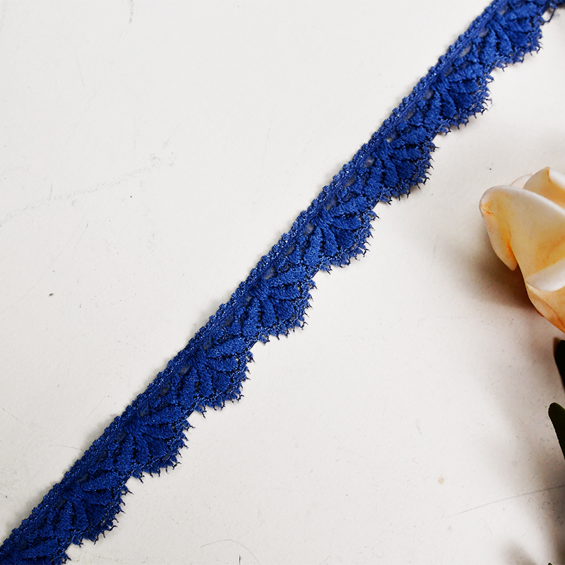 1.8 سانتی متر دامن توری زنانه لبه کوچک لوازم جانبی لباس زیر نایلون توری الاستیک Y036-1#