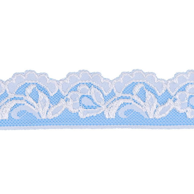 4.5 سانتی متر دامن توری زنانه سجاف کوچک لوازم جانبی لباس زیر نایلون الاستیک توری 106694#