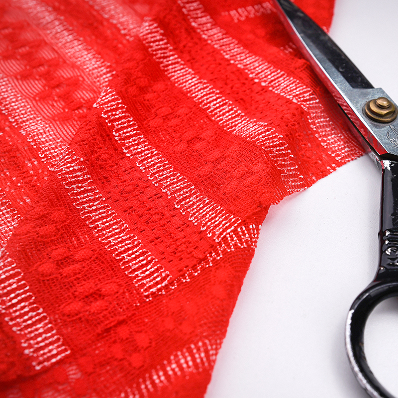 فروش عمده لباس زنانه پارچه توری کش کش دو رنگ 122#