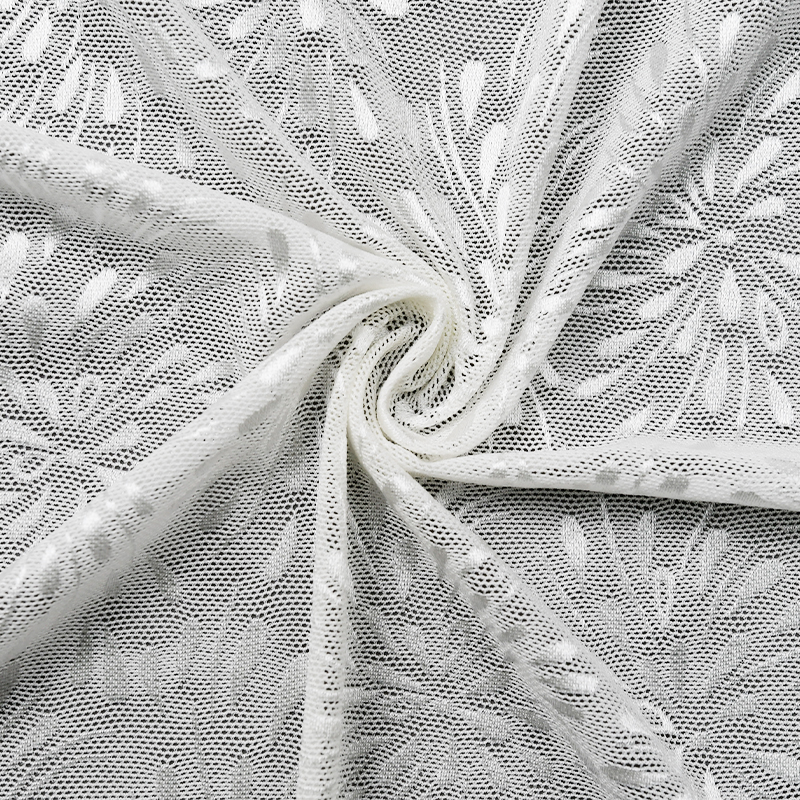 پارچه توری کشدار گلدار برای لباس زیر زنانه و لباس 1007#