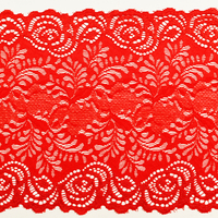 20 سانتی متری زیبا توری کشدار گلدار بند زیر زنانه توری الاستیک 6147#