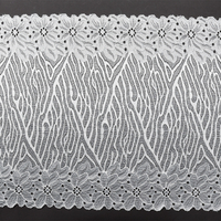 26 سانتی متر گلدار بند زیر زنانه کشدار توری زیبا توری 6033#