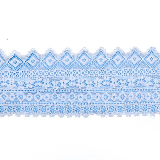 توری توری نایلونی کشدار 6 سانتی متری پارچه توری نایلونی توری اسپندکس نایلونی برای سوتین و لباس زیر تزیین عروسی 02701#