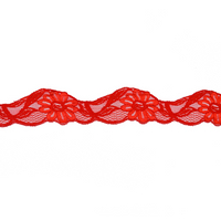 5.5 سانتی متر دامن توری زنانه سجاف کوچک لوازم جانبی لباس زیر نایلون الاستیک توری 1580#