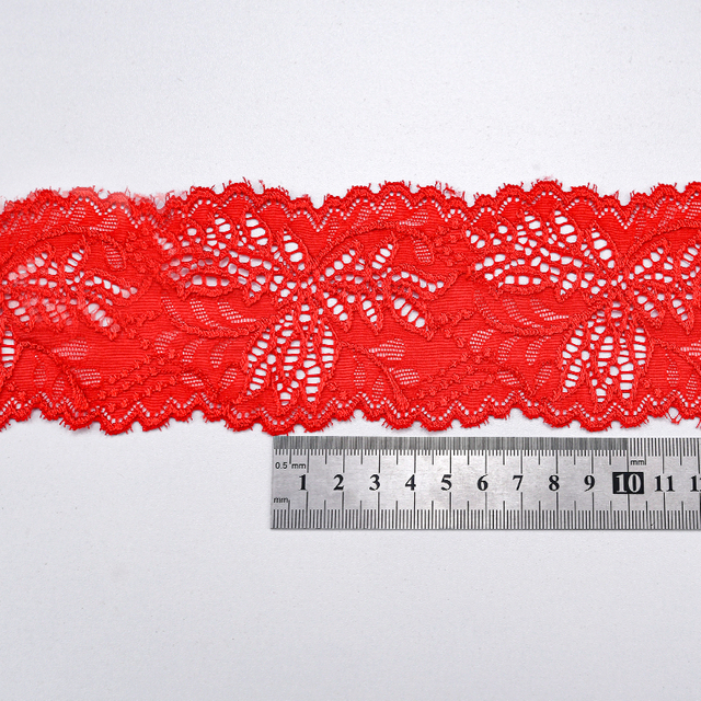 8 سانتی متر دامن توری زنانه اکسسوری زیر لبه دار کوچک نایلون توری الاستیک 6709#