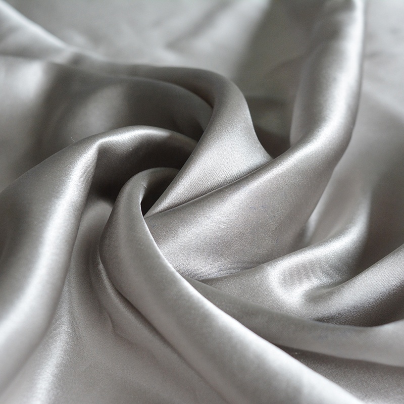 کشش 95% پلی استر 5% اسپندکس پارچه ساتن پارچه ساتن براق برای لباس زنانه لباس شب پارچه پلی استر 