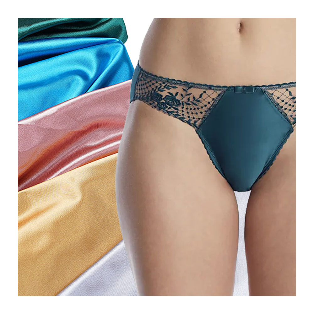 لباس عروس 90% پلی استر 10% اسپندکس پارچه ساتن پارچه ساتن براق جامد کشسان برای لباس عروس 