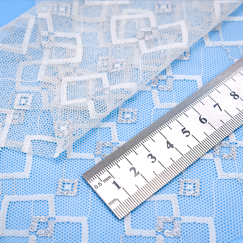 فروش عمده لباس زنانه پارچه توری کش کش دو رنگ 283B#